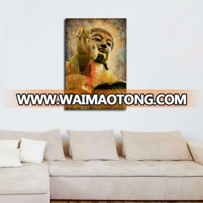 Framed Wall Art Decor Painting Buddha Canvas Prints Painting